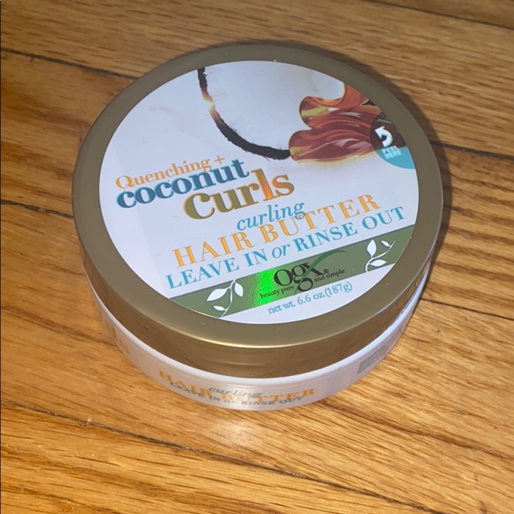 OGX COCONUT CURLING BUTTER LEAVE IN OR RINSE OUT